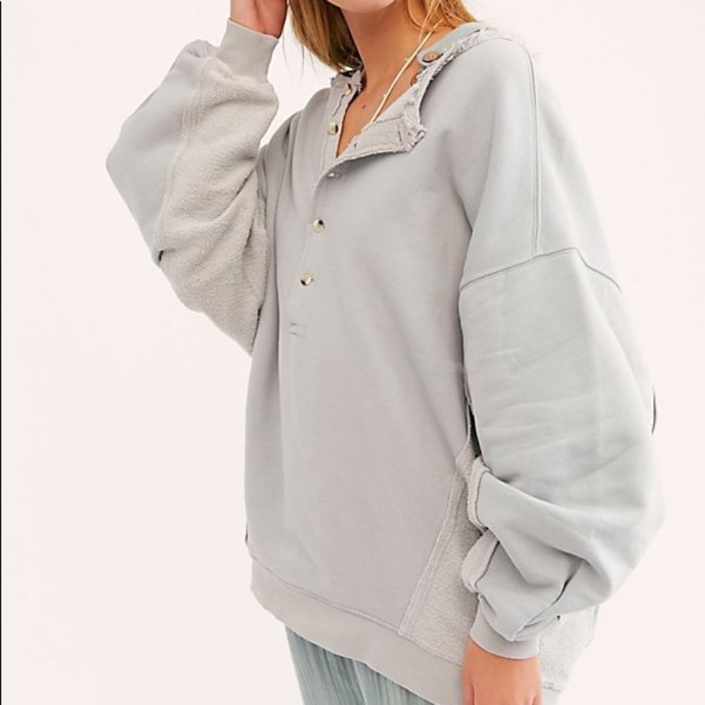 Free People - We The Free Becca’s Henley Pullover